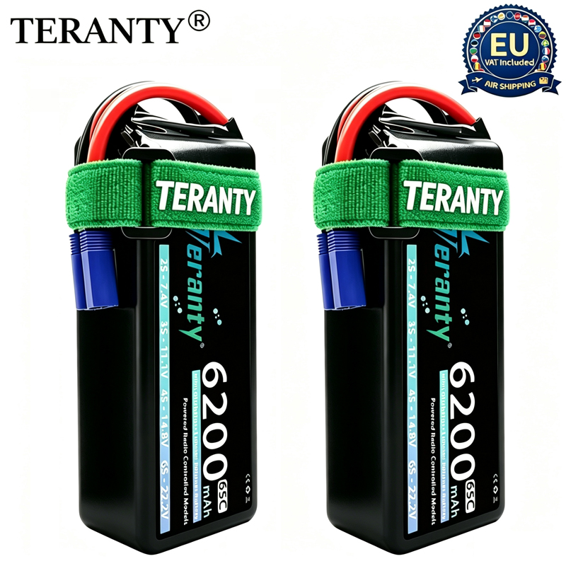 Drone Battery Lipo - TERANTY 6S 6200mAh Lipo Battery 22.2V