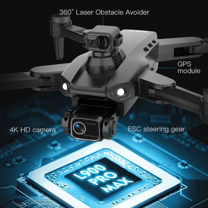 L900 Pro MAX GPS Drone 4K Prof - đánh giá và giá Drone Battery Case
