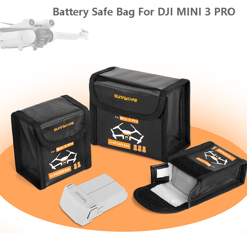 Cho DJI MINI 3 PRO Drone LiPo  - đánh giá và giá Drone Battery Bag