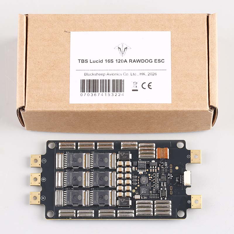 TBS LUCID 16S 120A RAWDOG ESC, - đánh giá và giá Drone Battery High Voltage